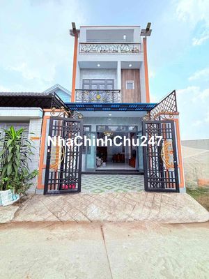 Chính chủ bán nhà lầu đúc thật cách sân bay 24km