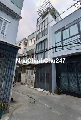 Nhà chính chủ hẻm Lạc Long Quân, Tân Bình - 1 Trệt 3 Lầu - 3x6M
