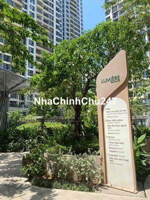 CHÍNH CHỦ Lumiere Boulevard bán 2PN, 74,36m2 Giá: 4,35ty