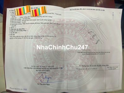 Chính chủ cần chuyển nhượng đất TMDV sổ đỏ lâu dài