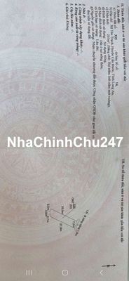 Tôi chính chủ cần bán đất thổ cư