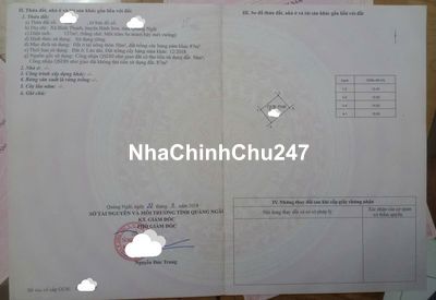BÁN ĐẤT CHÍNH CHỦ - BÌNH THẠNH, BÌNH SƠN, QUẢNG NGÃI