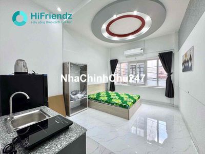 Studio cửa sổ lớn full nội thất mới xây 100% ngay chân cầu chữ Y Q5