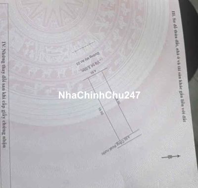 chủ cần tiền hạ 500 cho căn nhà cấp 4 mặt tiền đường mỹ an 23