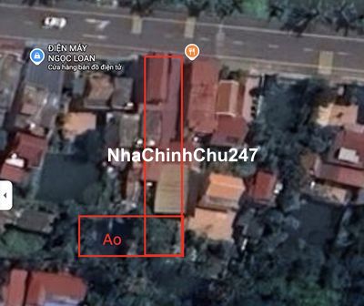 Chính chủ bán đất kèm nhà ở và ao sau nhà có tổng diện tích gần 500m2