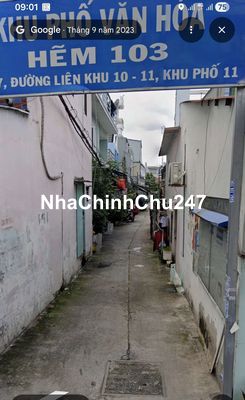 Nhà HXH Liên Khu 10-11 chính chủ