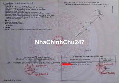 Chính chủ cần bán lô đất phường Uyên Hưng