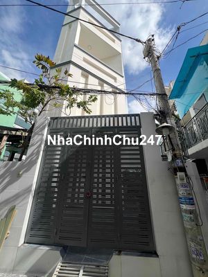 Nhà chính chủ 4X17.5, 4 tầng, hẻm 3m, giá 5.98 tỷ
