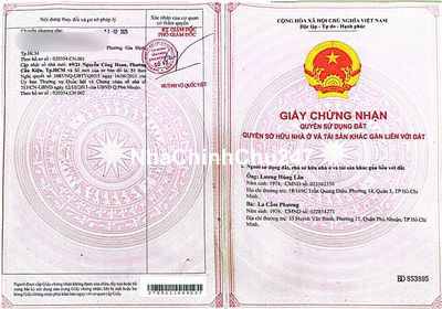 Chính Chủ Bán Nhà Mới NEW 100% NT Cao Cấp 3,9x5 12,4m 3T 3pn 2wc 3,45T