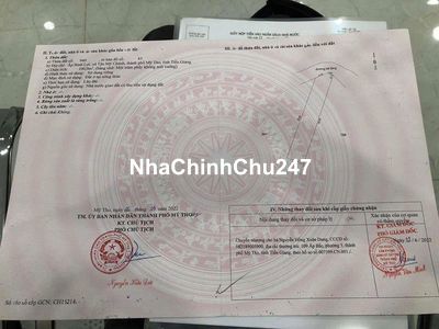 Chính Chủ Bán Gấp Đất Thổ Cư tp Mỹ Tho Cũ  100m² Chỉ 570 Triệu