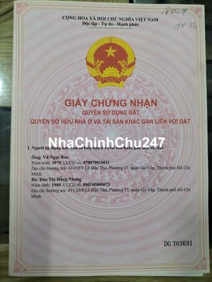 Chính chủ cần bán dãy trọ tại quận 12
