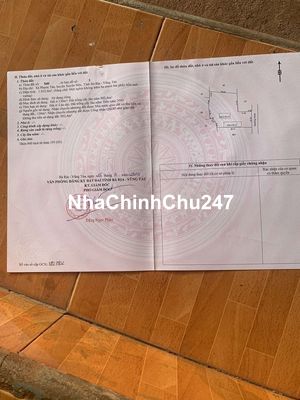 CHÍNH CHỦ BÁN ĐẤT 1032m2,THẠNH SƠN, PHƯỚC TÂN,XUYÊN MÔC(HỒ TRÀM,TP HCM
