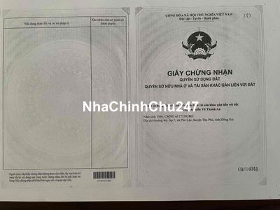 Chí Chủ Cần Bán Đất