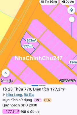 Bán đất biệt thự Chính Chủ