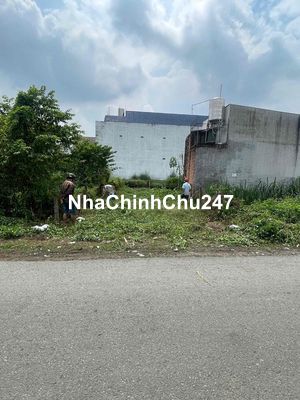 Chủ gửi bán lô đất đường nhựa thông, 1/ Sông Lu, Hòa Phú, Củ Chi ( Bìn