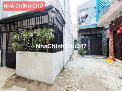 CĂN GÓC ĐẸP - CHÍNH CHỦ - 2 MẶT HẺM THÔNG 