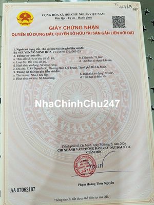 Chính chủ bán nhà trung tâm gần chợ