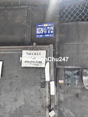 Nhà 5m x 9,5m Chính chủ