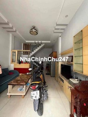 HẺM XE HƠI ĐẬU CỬA-NHÀ 2 TẦNG - GẦN NHÀ GA T3, CHỢ TÂN TRỤ, EMART