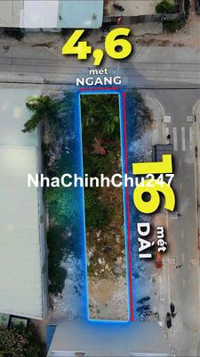 Cắt lỗ 400trieu tôi chính chủ cần bán lô đất Bình Tân gần Hương Lộ 2 