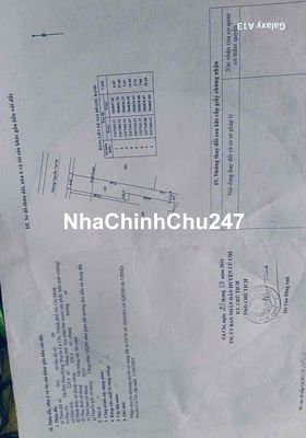 mặt tiền 291 Nguyễn Thị Nê, phú hoà đông, củ chi, HCM (chính chủ)