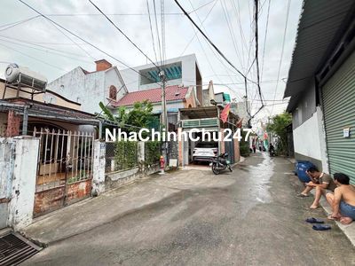 Chủ gởi bán đất tặng nhà 78m2 P.An Bình,sổ riêng,thổ cư 100%,hẻm 4m