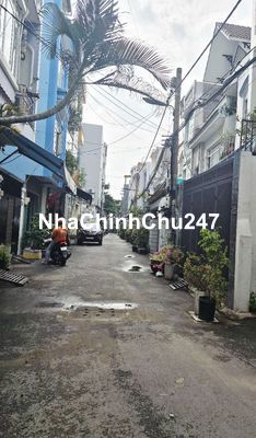 Chủ bán gấp nhà DT 80m, hẻm xe hơi gần Học viện Cán Bộ, P12 Bình Thạnh