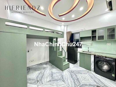 DUPLEX Máy Giặt Riêng,Thang Máy,Gần Cầu Chữ Y,Cs Thoáng,Hầm Xe - HF