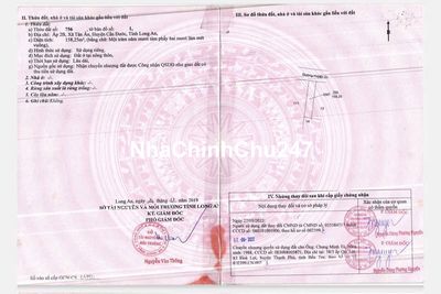 BÁN ĐẤT THỔ CƯ CHÍNH CHỦ – NGAY NGÃ 4, GIÁ TỐT TẠI CẦN ĐƯỚC LONG AN