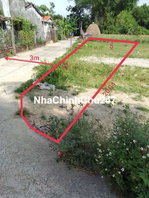 TÔI CHÍNH CHỦ, BÁN LÔ GÓC THÔN DƯỠNG XUÂN, XÃ QUẾ XUÂN1