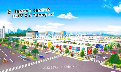 Bán đất nền 100m2 Chính chủ, Khu đô thị Bến Cát Center City 2 đang lên